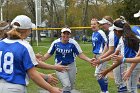 Softball vs Emerson 1  Wheaton College Softball vs Emerson in game 1 of a doubleheader. - Photo By: KEITH NORDSTROM : Wheaton, Softball